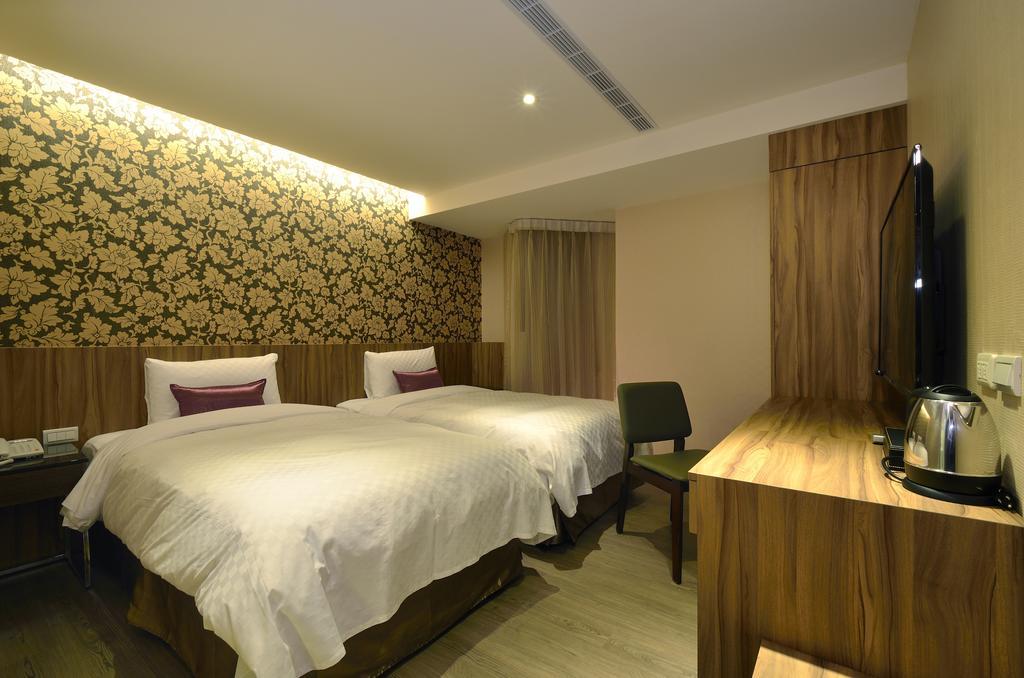 欣欣時尚旅店松山站 Hotel Taipei Ruang foto